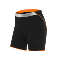 Cuissard de vélo Zero Rh Fusion W Shorts Dame noir orange