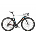 Kit Cadre Vélo de Route Wilier Cento10Air Taille M Blanc Orange Bleu Alabarda