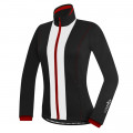 Veste vélo hiver femme Zero Rh Evo W Jacket noir blanc rouge