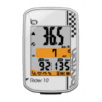 Compteur GPS Vélo de route et VTT Bryton Rider 10 blanc